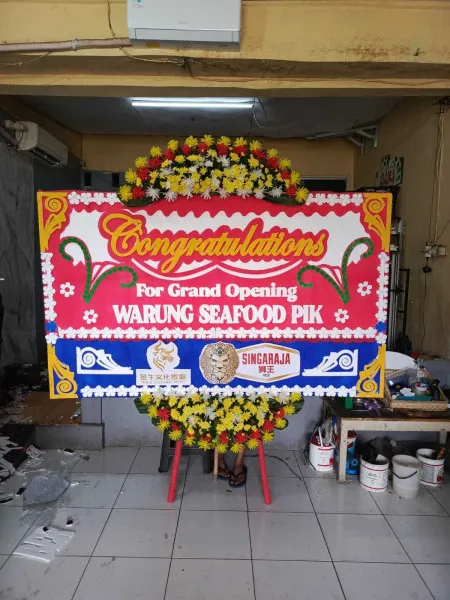 Papan Bunga Ucapan Selamat Forbis Hotel Cilegon